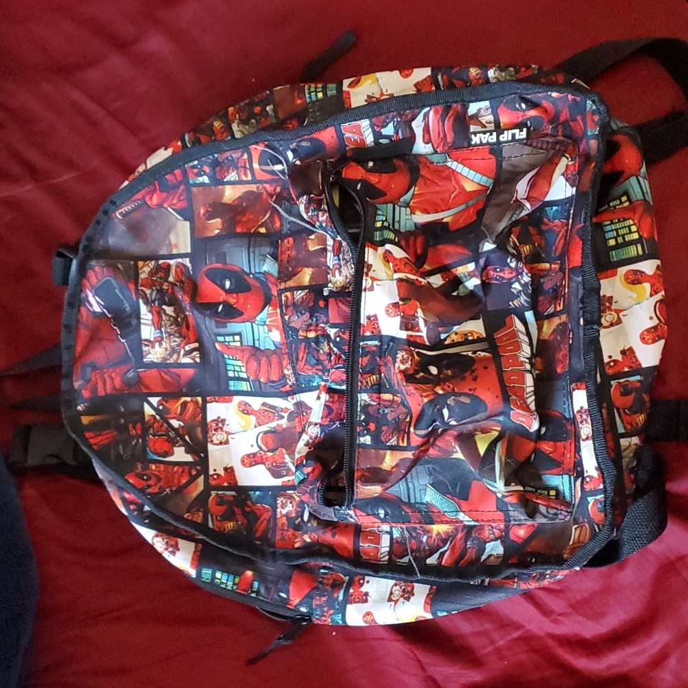 Deadpool Flip Pak Back Pack